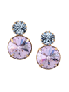 Jennifer Behr Myrla 18k Gold-plated & Crystal Earrings In Peacock