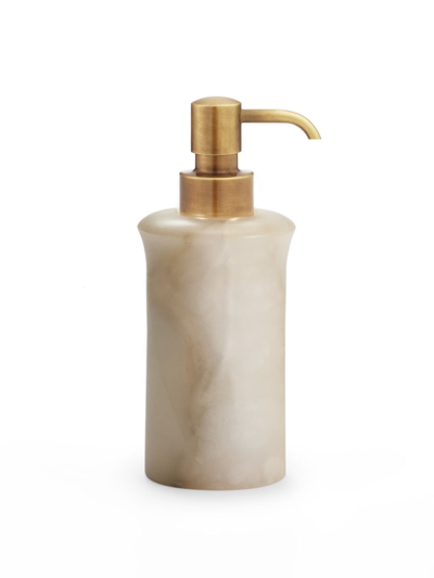 Labrazel Alisa Cream Pump Dispenser In Burnished Brass