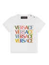 VERSACE BABY GIRL'S SHORT-SLEEVE LOGO T-SHIRT