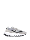 Dsquared2 Grey Canvas And Suede Sneakers In Grey
