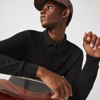 Lacoste Smart Paris Long Sleeve Stretch Cotton Polo - 3xl - 8 In Black