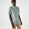 Lacoste Men's Regular Fit Gingham Check Shirt - 15¾ - 40 In White