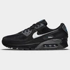 Nike Men's Air Max 90 Casual Shoes In Black/white/marina/iron Grey