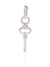 Missoma Key Clip-on Pendant Silver Plated In Silber