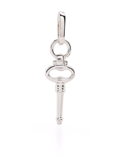 Missoma Key Clip-on Pendant Silver Plated In Silber