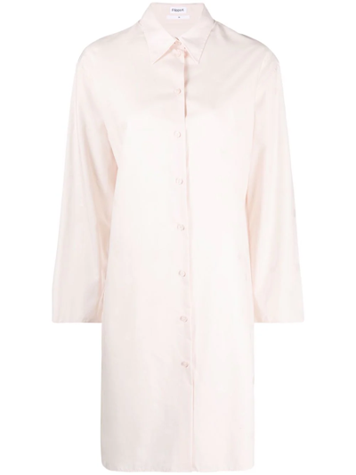 Filippa K Astrid Shirt Dress In Soft Pink