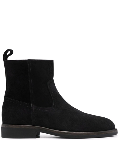 Isabel Marant Black Darcus Boots In 02fk Faded Black