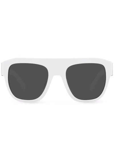 Dolce & Gabbana Tradizione Square-frame Sunglasses In White