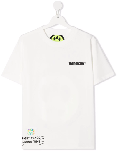 Barrow Babies' Teen Graphic-print T-shirt In White