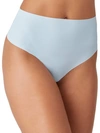 B.tempt'd By Wacoal B.bare High-waist Thong In Saltwater Slide