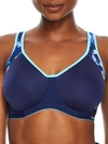 Freya Sonic High Impact Underwire Sports Bra In Aqua Nightshade