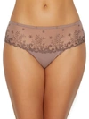 Simone Perele Delice Boyshort In Chestnut