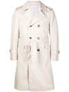 THOM BROWNE BELTED TRENCH COAT