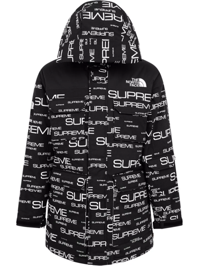 Supreme X The North Face Coldworks 700-fill Fown Parka In Black