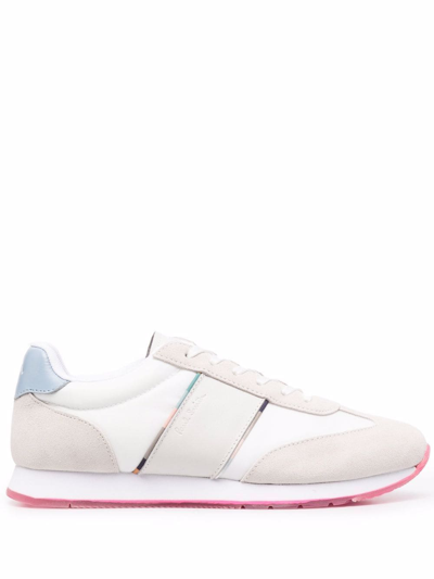 Paul Smith Low-top Lace-up Sneakers In White