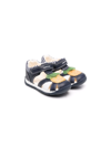 Geox Appliqué-detail Open Toe Sandals In Blue