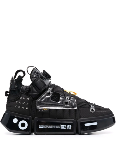 Li-ning Low-top Platform Sole Sneakers In Black