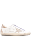 Golden Goose Super-star Low-top Sneakers In White
