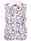 ISABEL MARANT FLORAL-PRINT GILET