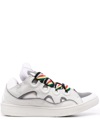 LANVIN CURB LEATHER SNEAKERS