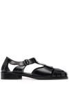 Hereu Sandal "peach" In Black