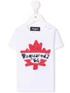 Dsquared2 Logo-print Cotton T-shirt In White