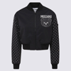 MOSCHINO BLACK BOMBER JACKET