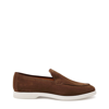 ELEVENTY BROWNSUEDE LOAFERS