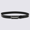 DSQUARED2 BLACK LEATHER BELT