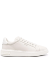 BALLY MIKY_ PEBBLED LOW-TOP SNEAKERS
