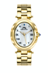Porsamo Bleu South Sea Oval Women's Gold Tone Watch, 105bsso