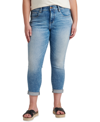 JAG PLUS SIZE CARTER MID RISE GIRLFRIEND JEANS