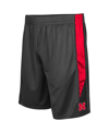 COLOSSEUM MEN'S COLOSSEUM CHARCOAL NEBRASKA HUSKERS TURNOVER SHORTS