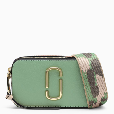 Marc Jacobs Green Snapshot Leather Cross Body Bag