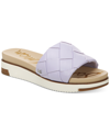 SAM EDELMAN WOMEN'S ADALEY WOVEN PLATFORM SPORT SLIDES WOMEN'S SHOES