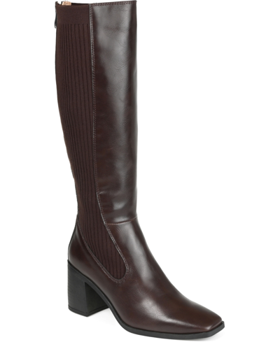 JOURNEE COLLECTION WOMEN'S WINNY WIDE CALF BOOTS