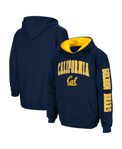 Colosseum Youth Boys  Navy Cal Bears 2-hit Team Pullover Hoodie