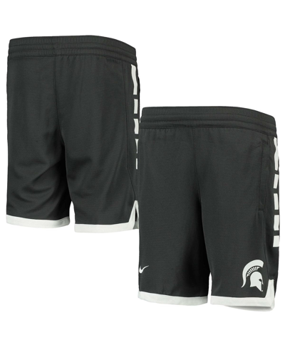 Nike Youth Boys  Anthracite Michigan State Spartans Elite Performance Shorts