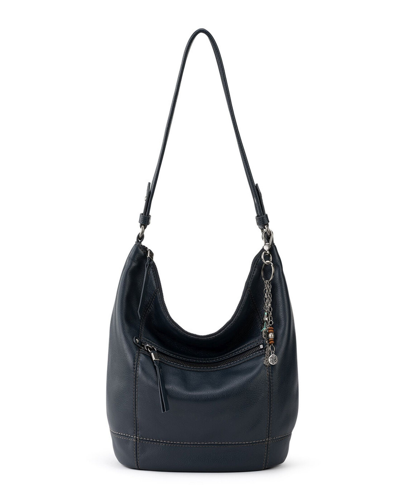 The Sak Sequoia Leather Hobo In Indigo