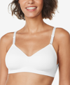 WARNER'S WARNERS NO SIDE EFFECTS UNDERARM AND BACK-SMOOTHING COMFORT WIRELESS LIFT T-SHIRT BRA RN2231A