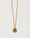 Pamela Love Mini Scarab Pendant In Gold