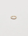 Piercing Tiny Full Pave Huggie In Gold