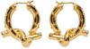 Acne Studios Gold Axelia Knot Earrings