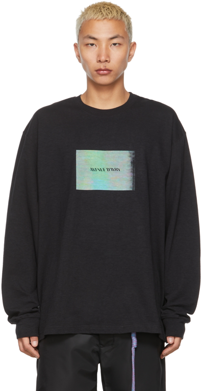 Song For The Mute Tv Graphic-print Cotton-jersey Sweatshirt In Black