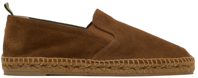 Castaã±er Castañer Man Espadrilles Brown Size 7 Soft Leather