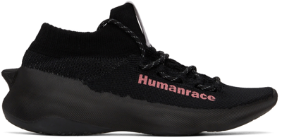 Adidas X Humanrace By Pharrell Williams Black Humanrace Sichona Sneakers In Core Black/semi Sola