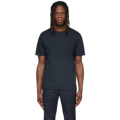 Theory Navy Essential T-shirt In Eclipse