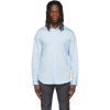 Theory Sylvain Good Cotton Slim Fit Button Down Shirt In Heron