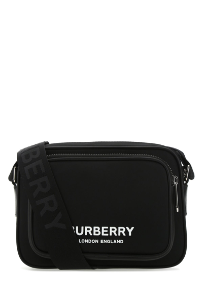 Burberry Black Econyl Crossbody Bag  Nd  Uomo Tu In Black