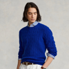Polo Ralph Lauren The Iconic Cable-knit Cashmere Sweater In Heritage Royal